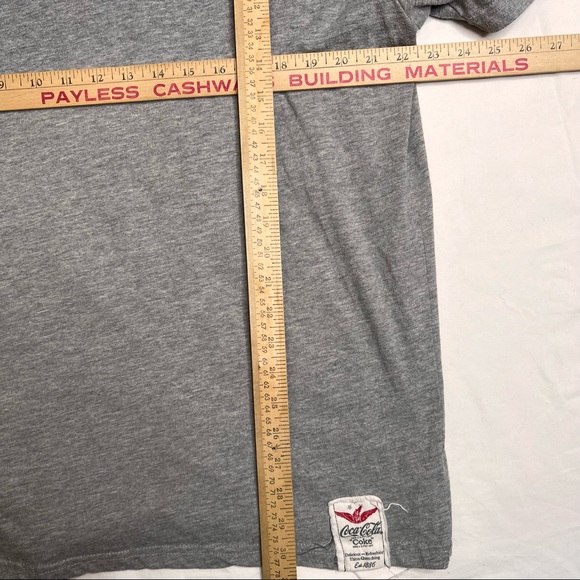 Vintage Coca Cola Atlanta T Shirt Sz XL Gray Color Unisex A030322 - Picture 5 of 5